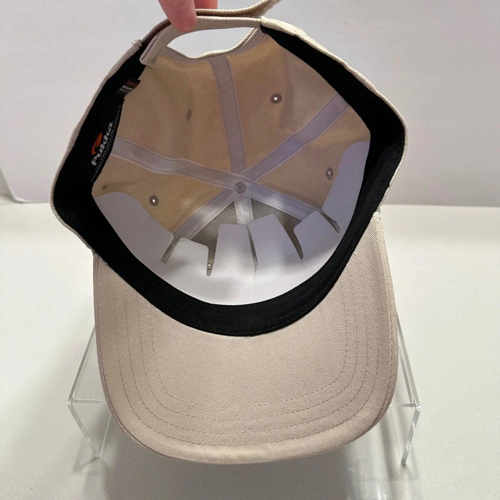 Charge‎ It To My Room Kimpton Sawyer Khaki Tan Baseball Cap Hat Pukka NEW